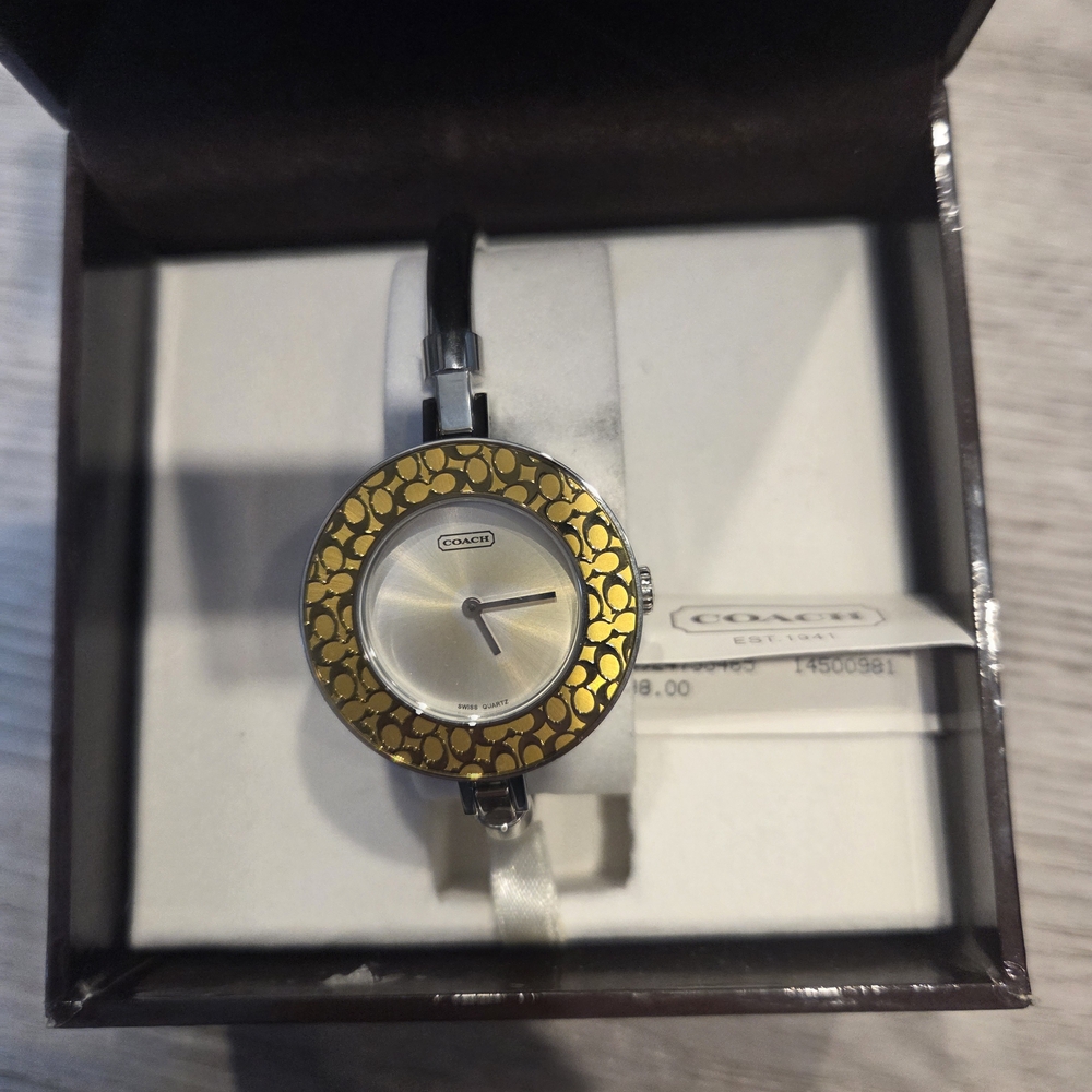 Coach Women's Gold and Silver Watch